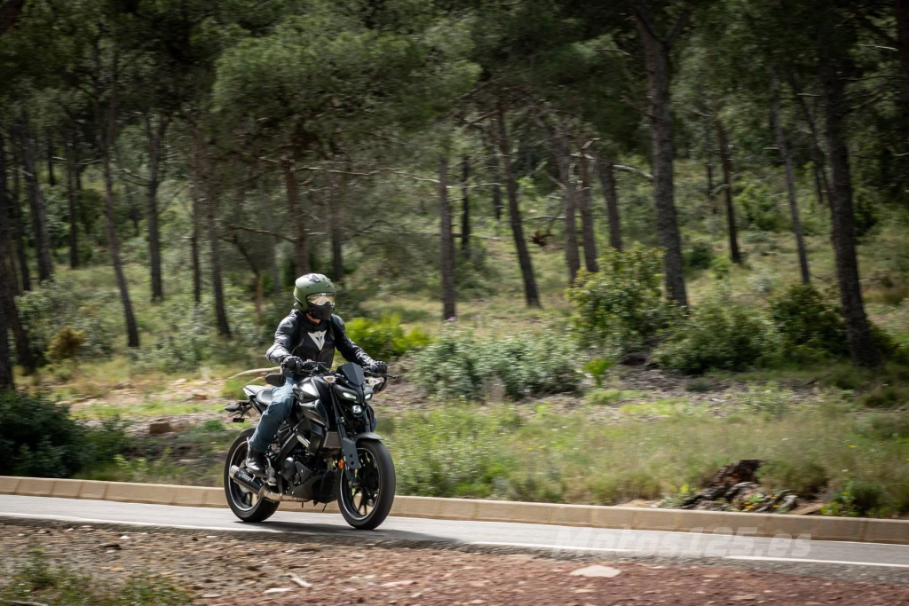 Prueba Yamaha MT- 125 2026 - Motos125.es
